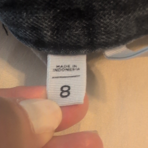 LOFT Dark Blue Jean Shorts - Picture 3 of 4